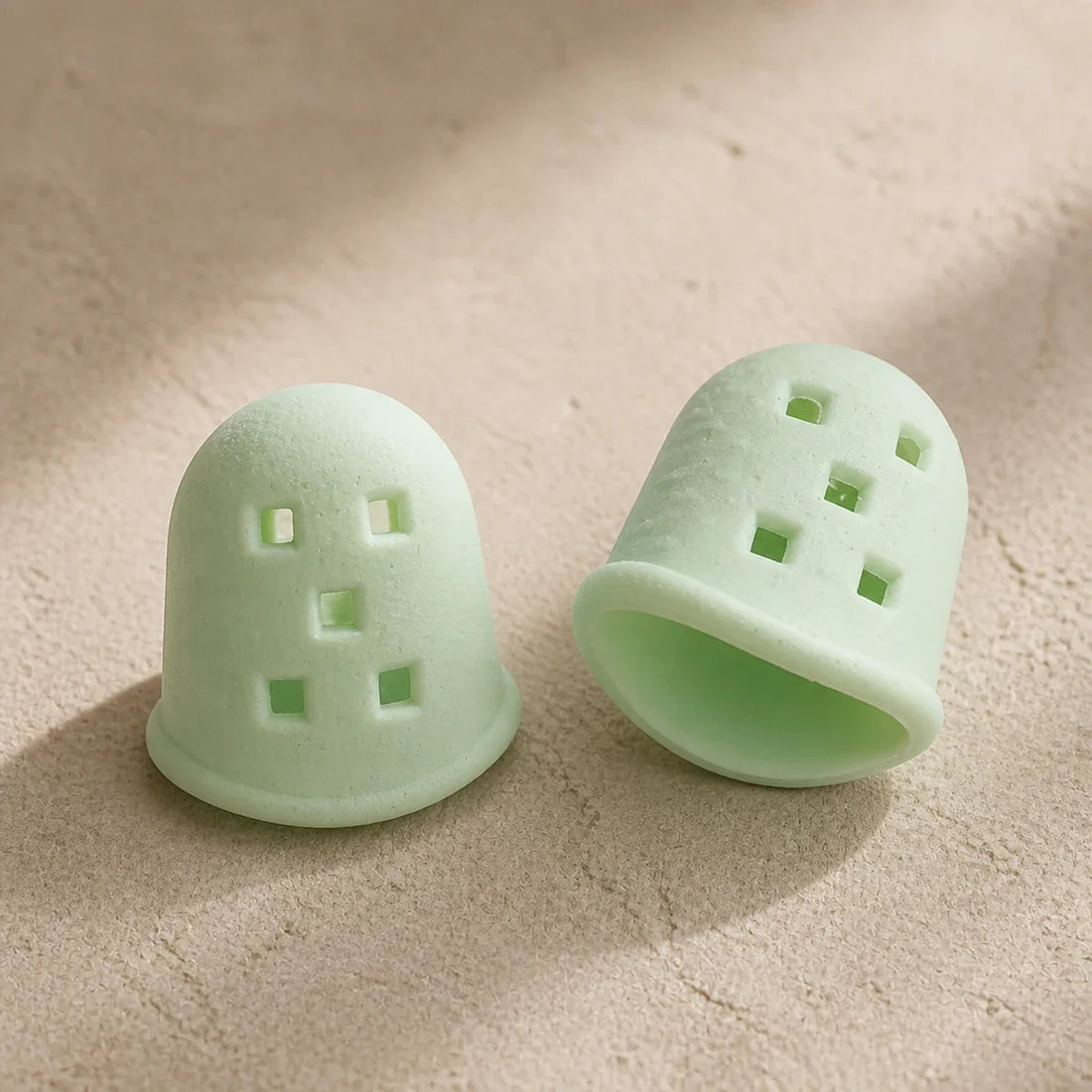 Kalimba Thumb Protectors - Soft Silicone, Pair