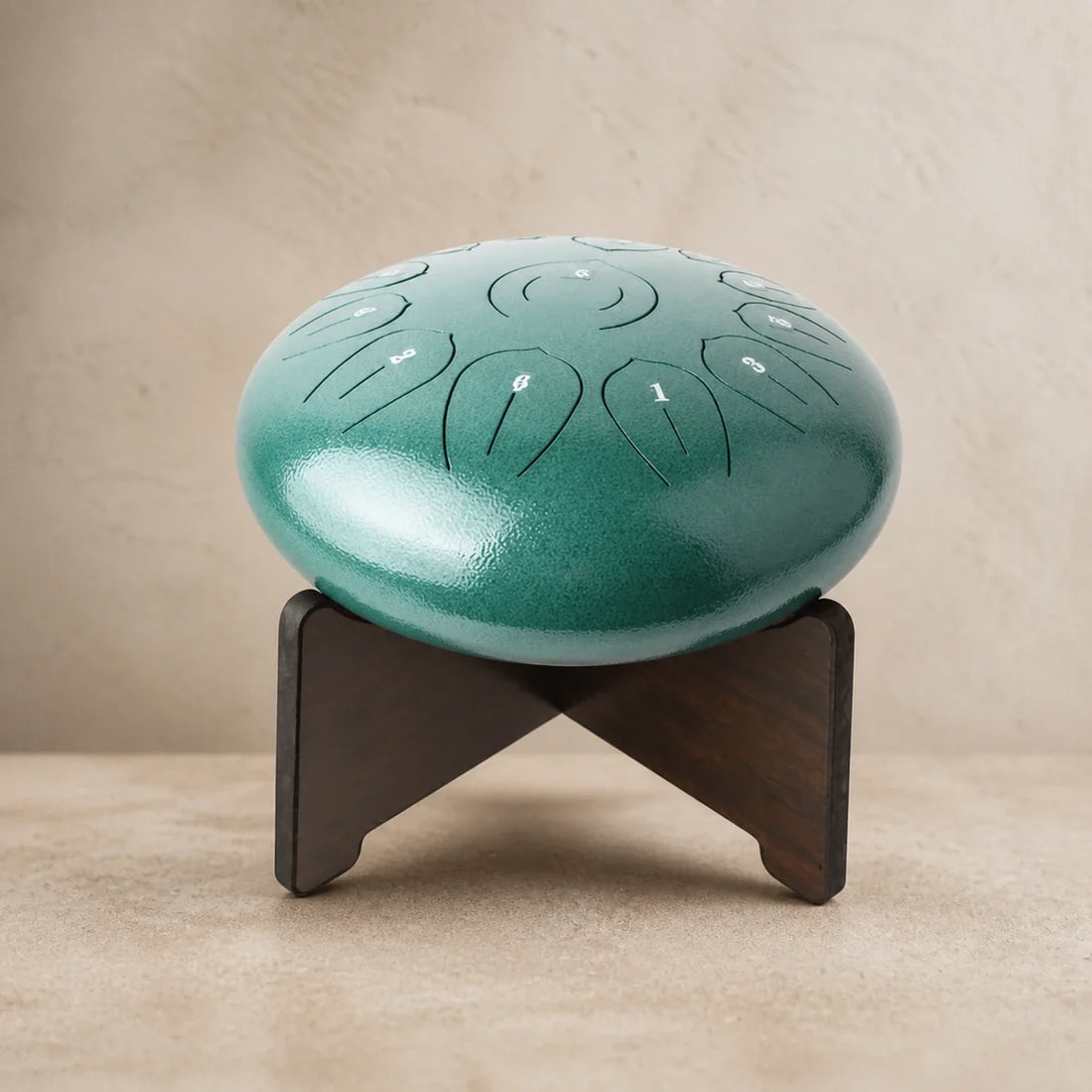 Steel Tongue Drum Stand - Wood, 2 Colours, 3 Sizes