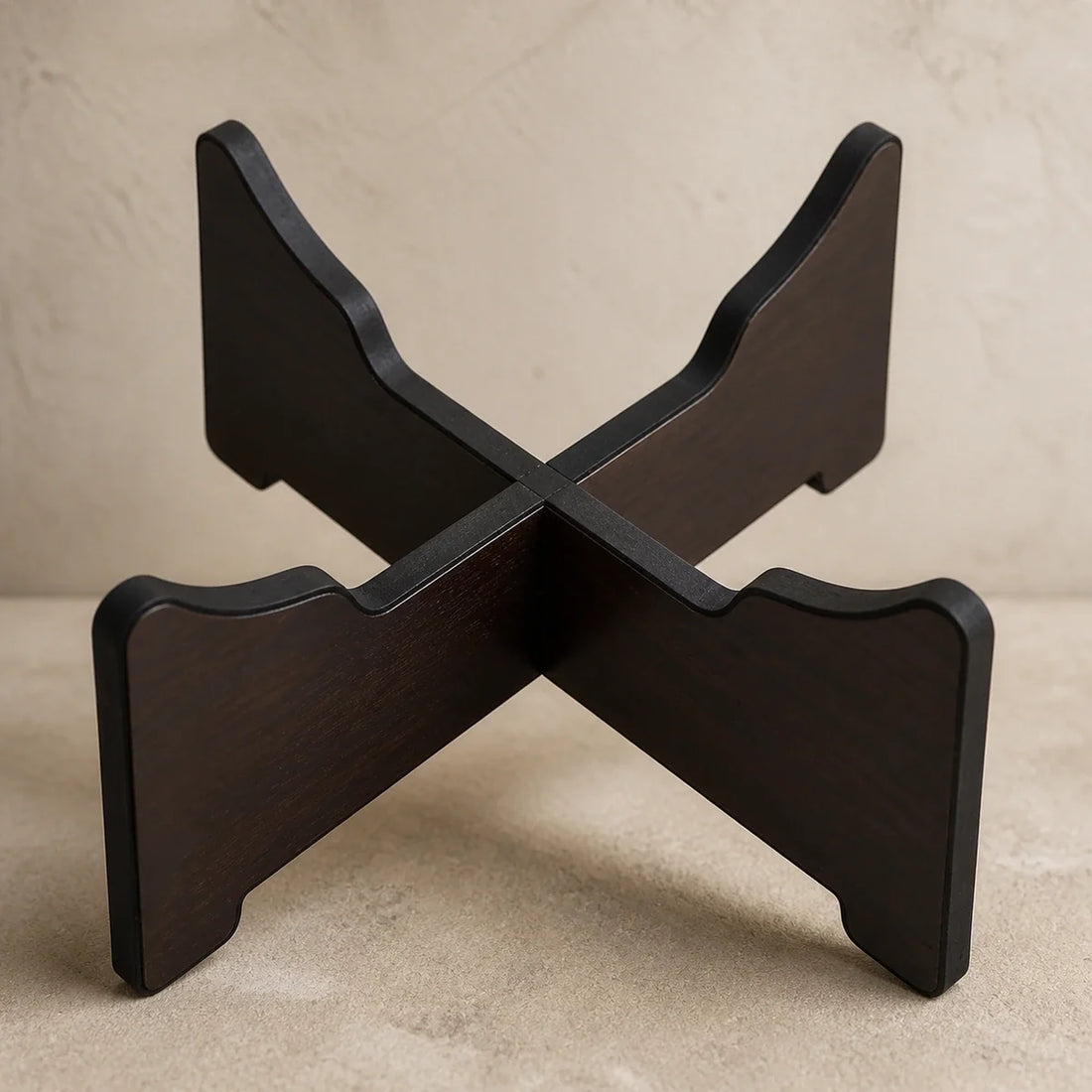 Steel Tongue Drum Stand - Wood, 2 Colours, 3 Sizes