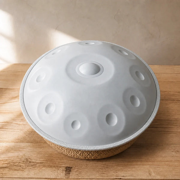 Handpan Classic D Minor 9-12 Notes - White, Kurd or Amara