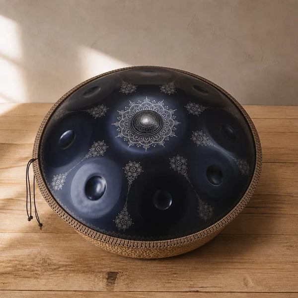 Handpan C Major 9-12 Notes - Stainless Steel, Engraved