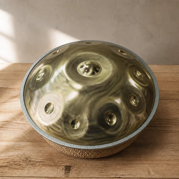 Handpan Celtic D Minor 9 Notes - Stainless Steel