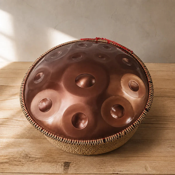 Handpan F Major 12 Notes - Bronze Gold or Purple