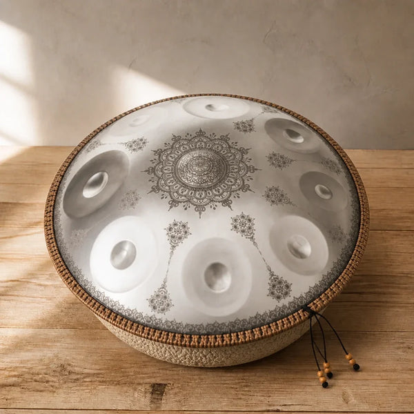 Handpan G Minor 9 Notes - Silver or Gold