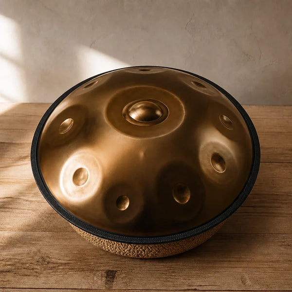Handpan Kurd D Minor 9-10 Notes - Ember Steel