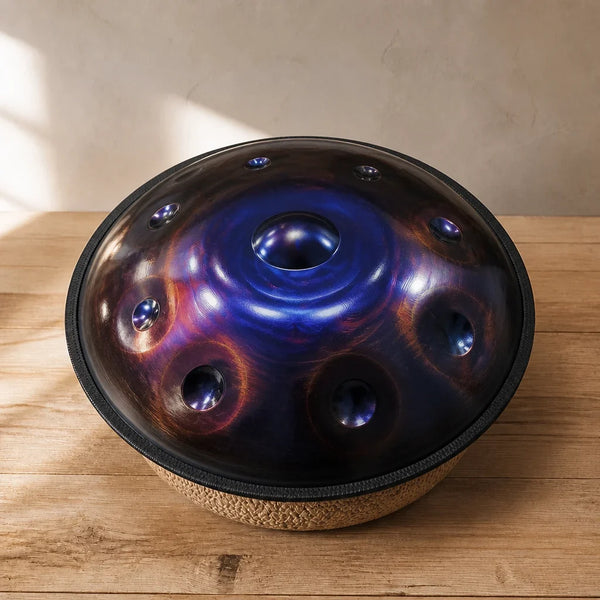 Handpan Kurd or Celtic D Minor 10 Notes - 4 Colours