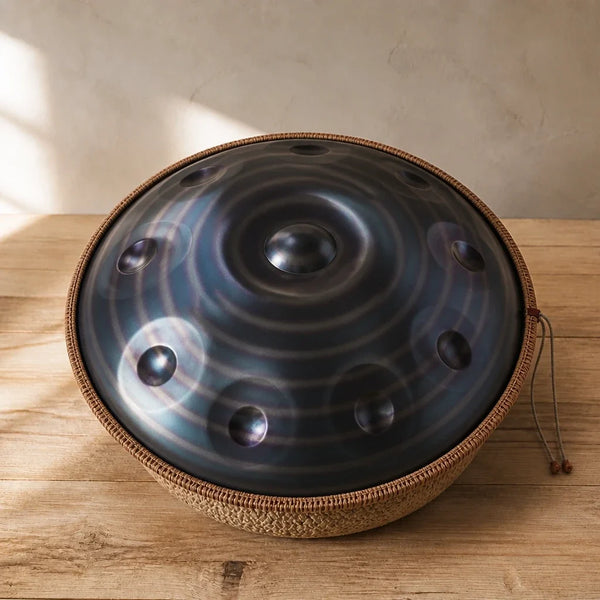 Handpan D Minor 9-12 Notes - Stainless and Nitrided Steel