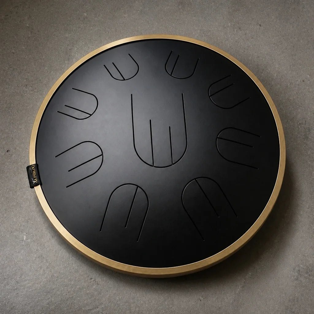 Steel Tongue Drum Amara D Minor 9 Notes - Titanium Steel