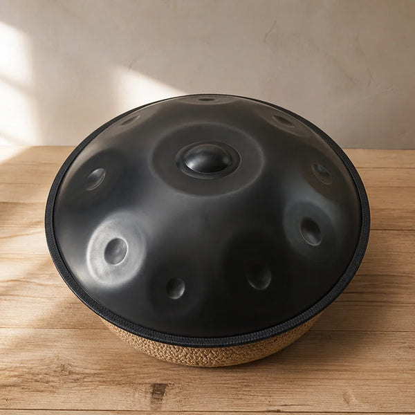 Handpan Kurd D Minor 10 Notes - Nitrided Steel, Black