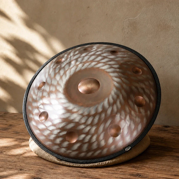 Handpan Kurd D Minor 10 Notes - Ember Steel Edition