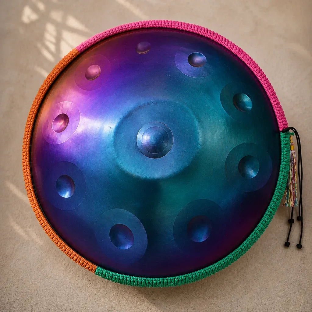 Handpan Kurd D Minor 10 Notes - Infinity Design