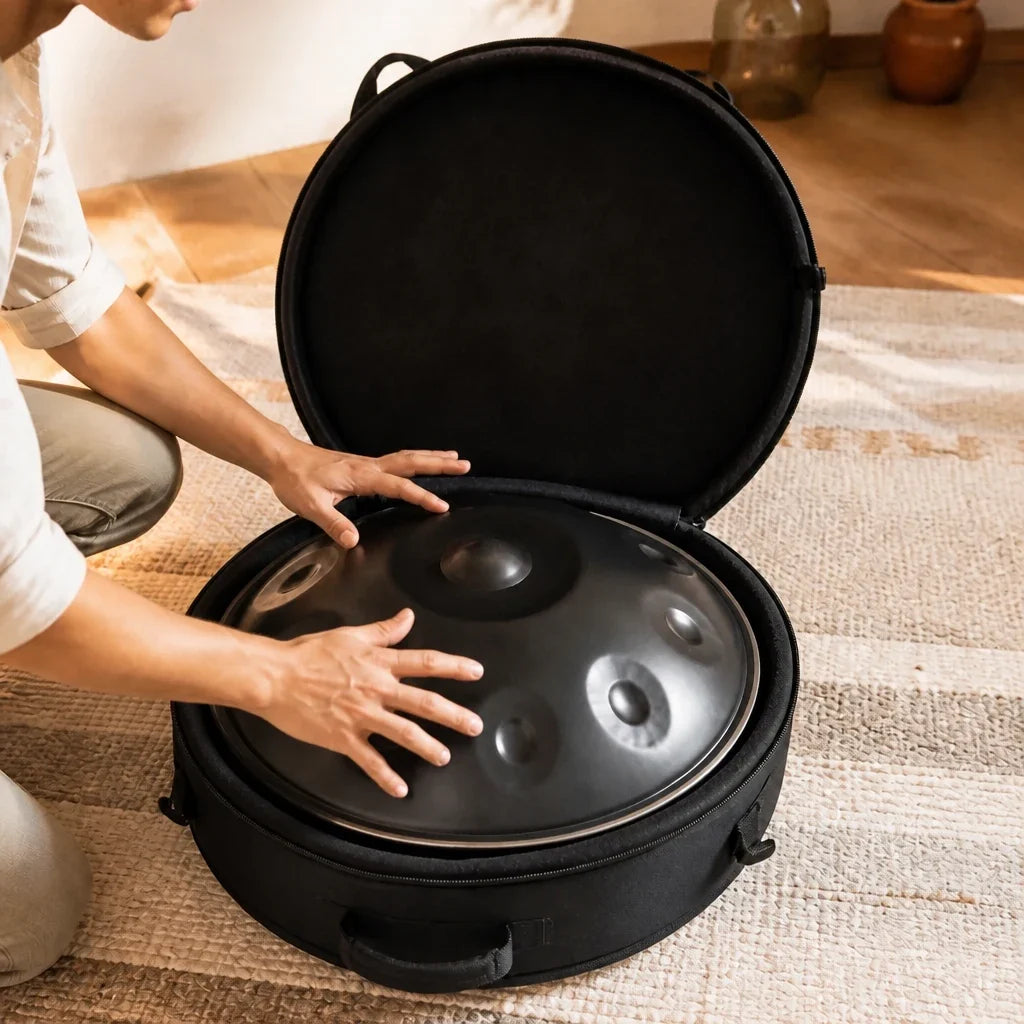Handpan Bag - Padded, Light, With Backpack Straps