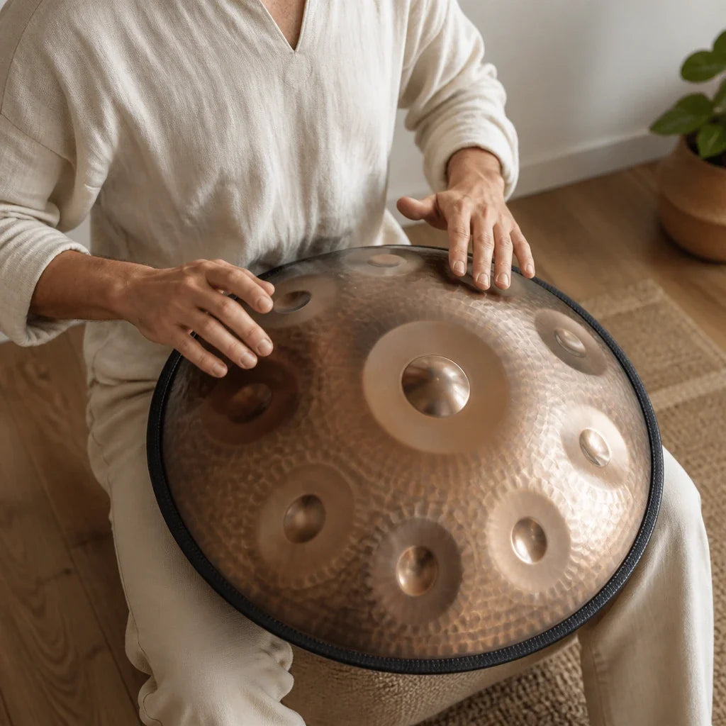 Handpan Kurd D Minor 9-12 Notes - Classic, 55 cm