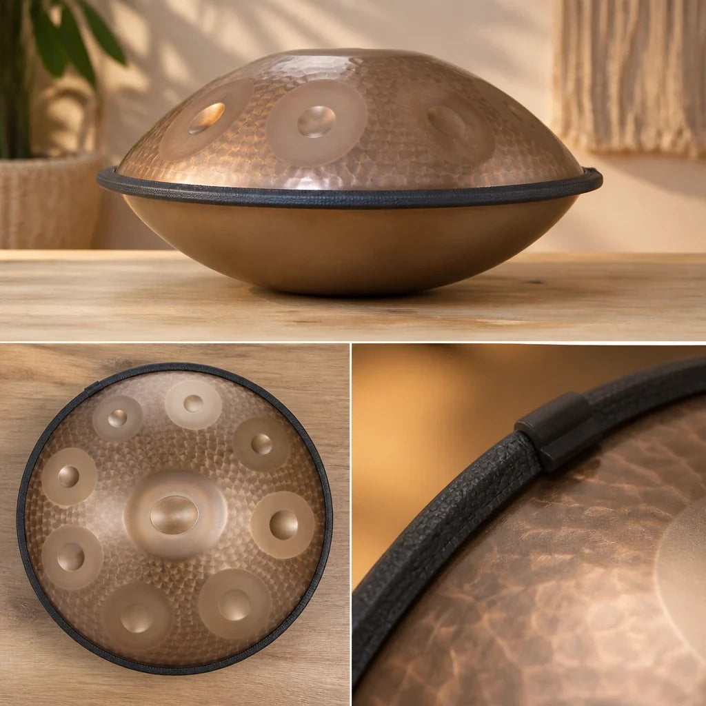 Handpan Kurd D Minor 9-12 Notes - Classic, 55 cm