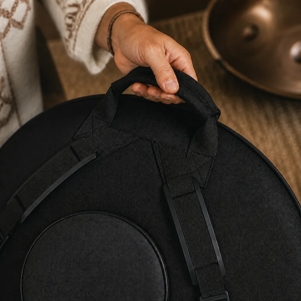 Handpan Bag - Padded, Light, With Backpack Straps