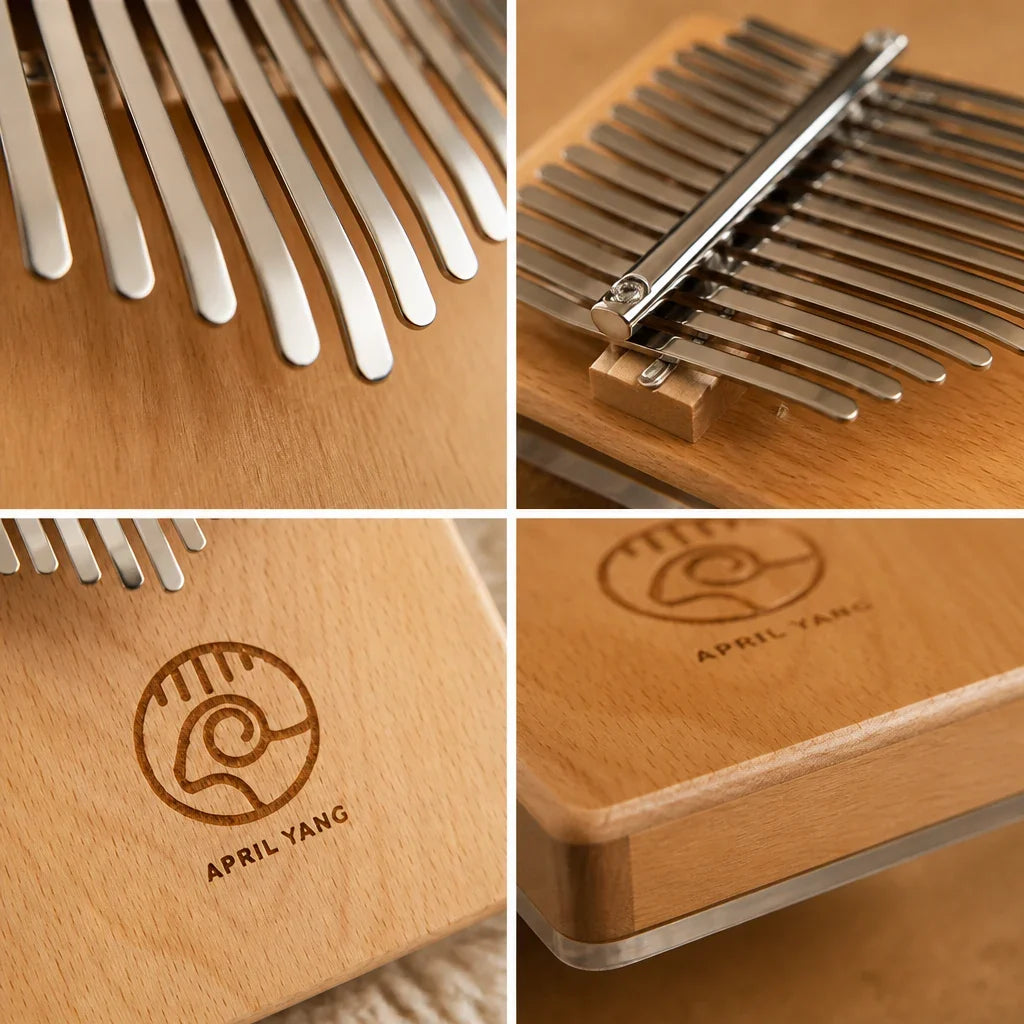 Kalimba 17 Keys - Beech Wood, Signature Edition